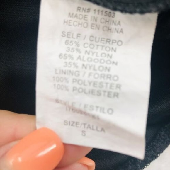 Black Lace Bodycon Sheath Dress Small Sleeveless Lined Keyhole Back As You Wish - Picture 5 of 11